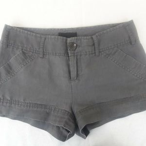 Forever 21 Women's Shorts Size S Gray Linen Blend